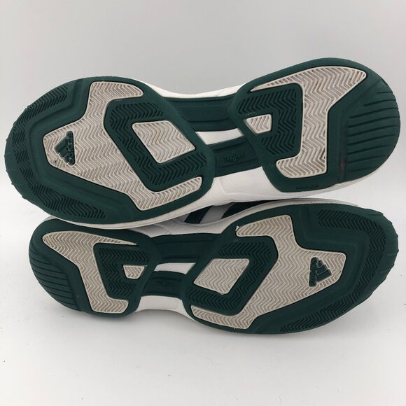 Vintage ADIDAS Pro Model Green Patent Leather Basketball Shoes 2002 US 12M EUC - Picture 5 of 11